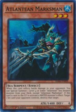 RA04-EN009 - Atlantean Marksman - Super Rare - 1st Edition
