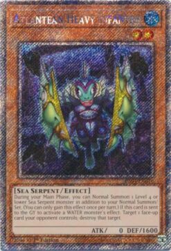 RA04-EN010 - Atlantean Heavy Infantry - Platinum Secret Rare - 1st Edition