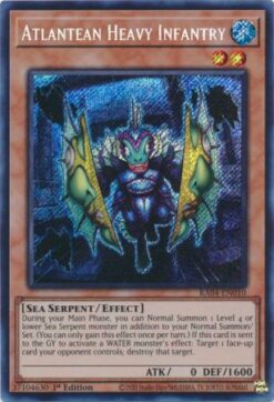 RA04-EN010 - Atlantean Heavy Infantry - Secret Rare - 1st Edition