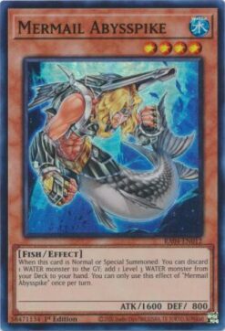 RA04-EN012 - Mermail Abysspike - Super Rare - 1st Edition