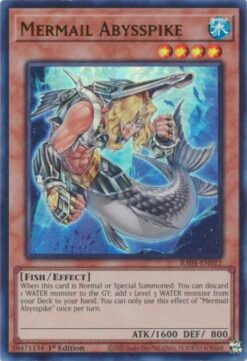 RA04-EN012 - Mermail Abysspike - Ultra Rare - 1st Edition