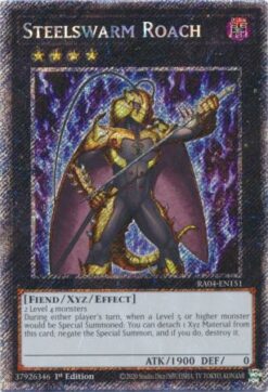 RA04-EN151 - Steelswarm Roach - Platinum Secret Rare - 1st Edition