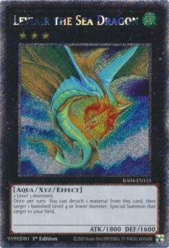 RA04-EN155 - Leviair the Sea Dragon - Platinum Secret Rare - 1st Edition