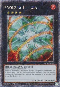 RA04-EN160 - Evolzar Laggia - Platinum Secret Rare - 1st Edition