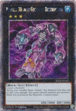 RA04-EN165 - Number 30: Acid Golem of Destruction - Platinum Secret Rare - 1st Edition