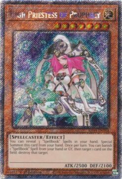 RA04-EN184 - High Priestess of Prophecy - Platinum Secret Rare - 1st Edition