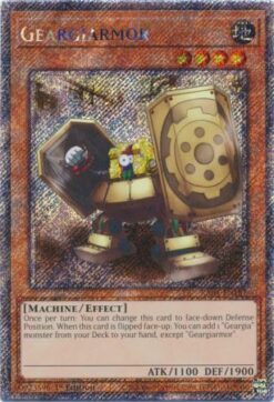 RA04-EN187 - Geargiarmor - Platinum Secret Rare - 1st Edition