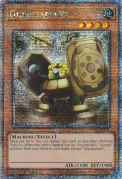 RA04-EN187 - Geargiarmor - Quarter Century Secret Rare - 1st Edition