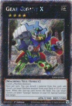 RA04-EN188 - Gear Gigant X - Platinum Secret Rare - 1st Edition