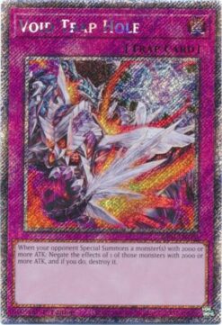RA04-EN190 - Void Trap Hole - Platinum Secret Rare - 1st Edition