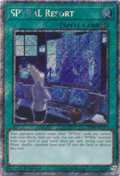 RA04-EN277 - SPYRAL Resort - Platinum Secret Rare - 1st Edition