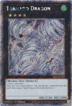 RA04-EN289 - Tornado Dragon - Platinum Secret Rare - 1st Edition