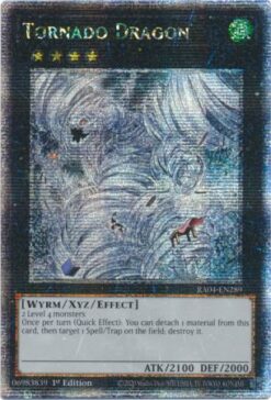 RA04-EN289 - Tornado Dragon - Quarter Century Secret Rare - 1st Edition