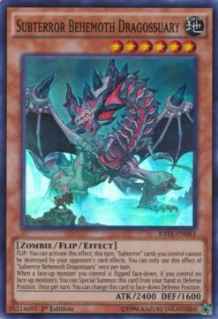 RATE-EN083 - Subterror Behemoth Dragossuary - Super Rare - 1st Edition