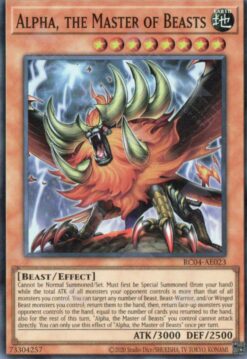 RC04-AE023 - Alpha, the Master of Beasts - Super Rare