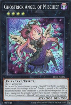RC04-AE037 - Ghostrick Angel of Mischief - Super Rare