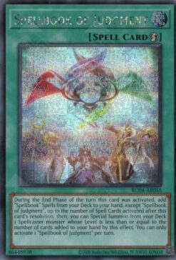 RC04-AE055 - Spellbook of Judgment - Secret Rare