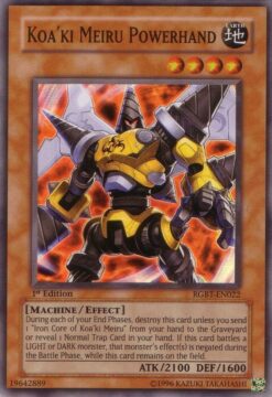 RGBT-EN022 - Koa'ki Meiru Powerhand - Super Rare - Unlimited