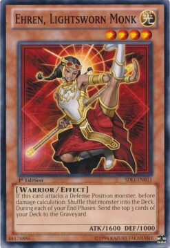 SDLI-EN011 - Ehren, Lightsworn Monk - Common - 1st Edition