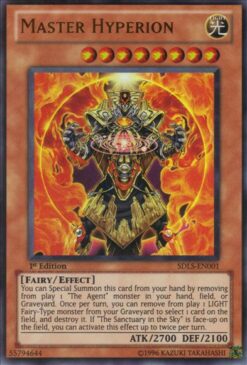 SDLS-EN001 - Master Hyperion - Ultra Rare - 1st Edition
