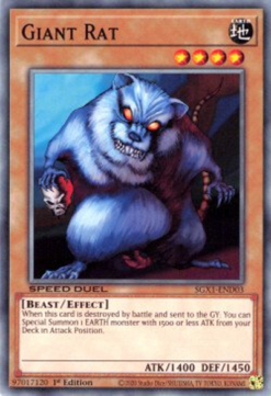 SGX1-END03 - Giant Rat - Common - 1st Edition