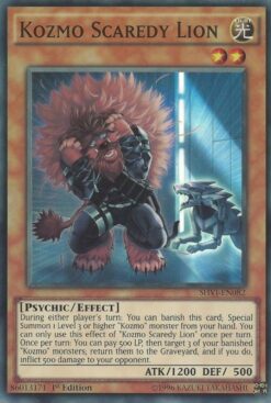 SHVI-EN082 - Kozmo Scaredy Lion - Super Rare - Unlimited
