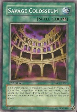 SOVR-EN047 - Savage Colosseum - Common - Unlimited