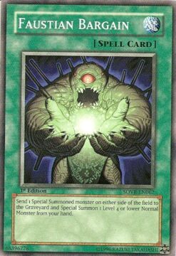 SOVR-EN062 - Faustian Bargain - Common - Unlimited