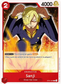 [ONE PIECE] ST01-004 - Sanji - Character - Common