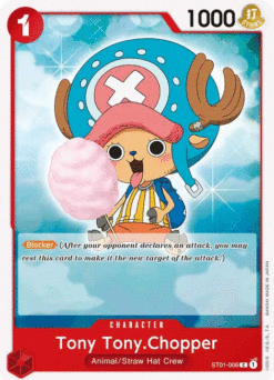 [ONE PIECE] ST01-006 - Tony Tony.Chopper - Character - Common