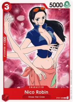 [ONE PIECE] ST01-008 - Nico Robin - Character - Common
