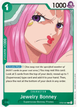 [ONE PIECE] ST02-007 - Jewelry Bonney - Character - Common