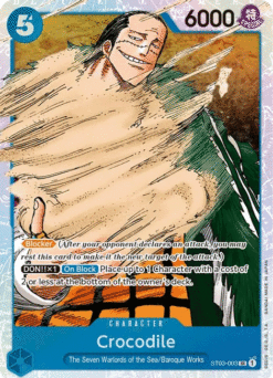 [ONE PIECE] ST03-003 - Crocodile - Character - Super Rare