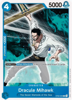 [ONE PIECE] ST03-005 - Dracule Mihawk - Character - Common