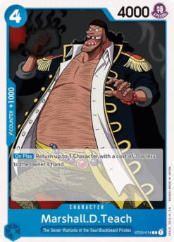 [ONE PIECE] ST03-014 - Marshall.D.Teach - Character - Common