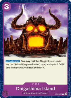 [ONE PIECE] ST04-017 - Onigashima Island - Stage - Common