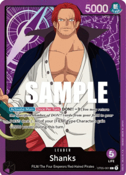 [ONE PIECE] ST05-001 - Shanks - Leader