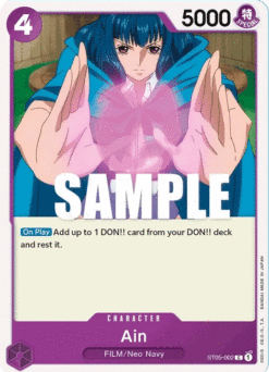 [ONE PIECE] ST05-002 - Ain - Character - Common