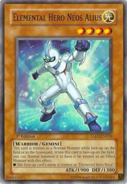 TAEV-EN018 - Elemental Hero Neos Alius - Super Rare - 1st Edition