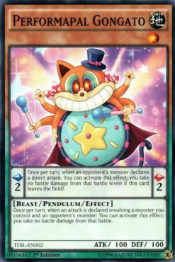 TDIL-EN002 - Performapal Gongato - Common - 1st Edition