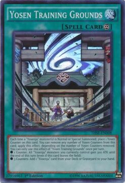 THSF-EN008 - Yosen Training Grounds - Super Rare - 1st Edition