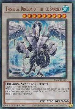 RA02-EN026 - Trishula, Dragon of the Ice Barrier - Ultimate Rare - 1st Edition