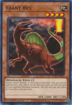 WISU-EN010 - Giant Rex - Rare - 1st Edition