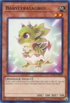 WISU-EN013 - Babycerasaurus - Rare - 1st Edition