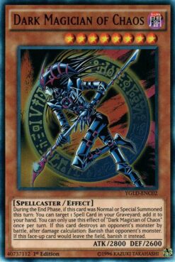 YGLD-ENC02 - Dark Magician of Chaos (C) - Ultra Rare - Unlimited