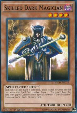 YGLD-ENC19 - Skilled Dark Magician (C) - Common - Unlimited