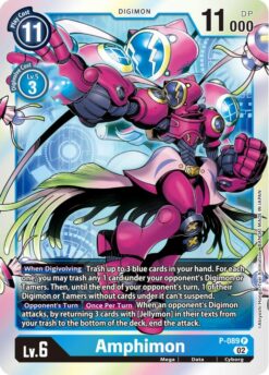 P-089 - Amphimon  - Digimon - Promo - RB01 Set