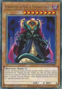 ANGU-EN040 - Vennominon the King of Poisonous Snakes - Rare - 1st Edition