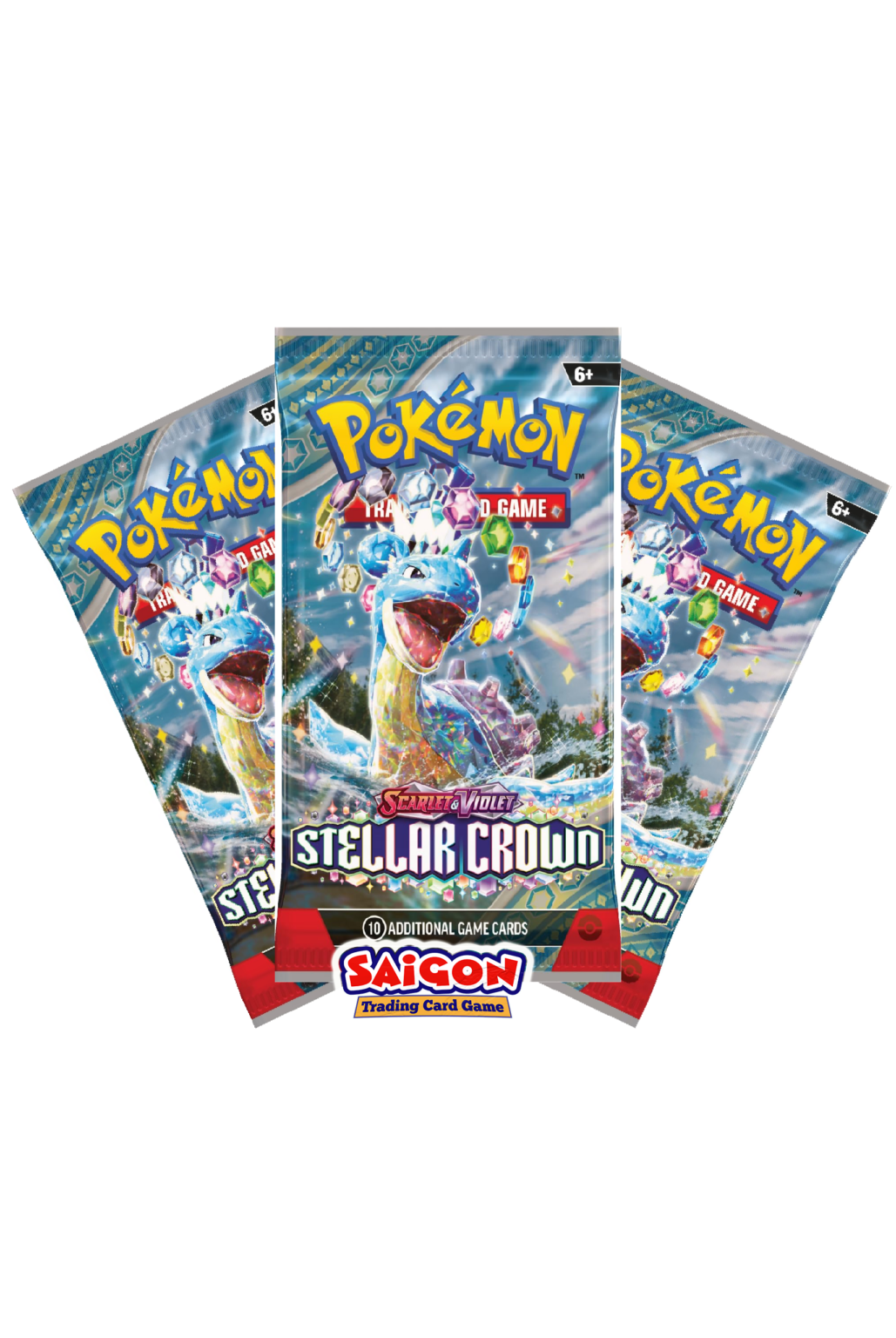 Pokemon Scarlet & Violet Stellar Crown Booster Pack Saigon TCG