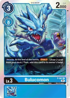 P-067 - Bulucomon - Digimon - Promo